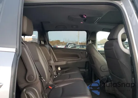 2022 Honda Odyssey Touring из США, поврежденный, VIN 5FNRL6H81NB048692